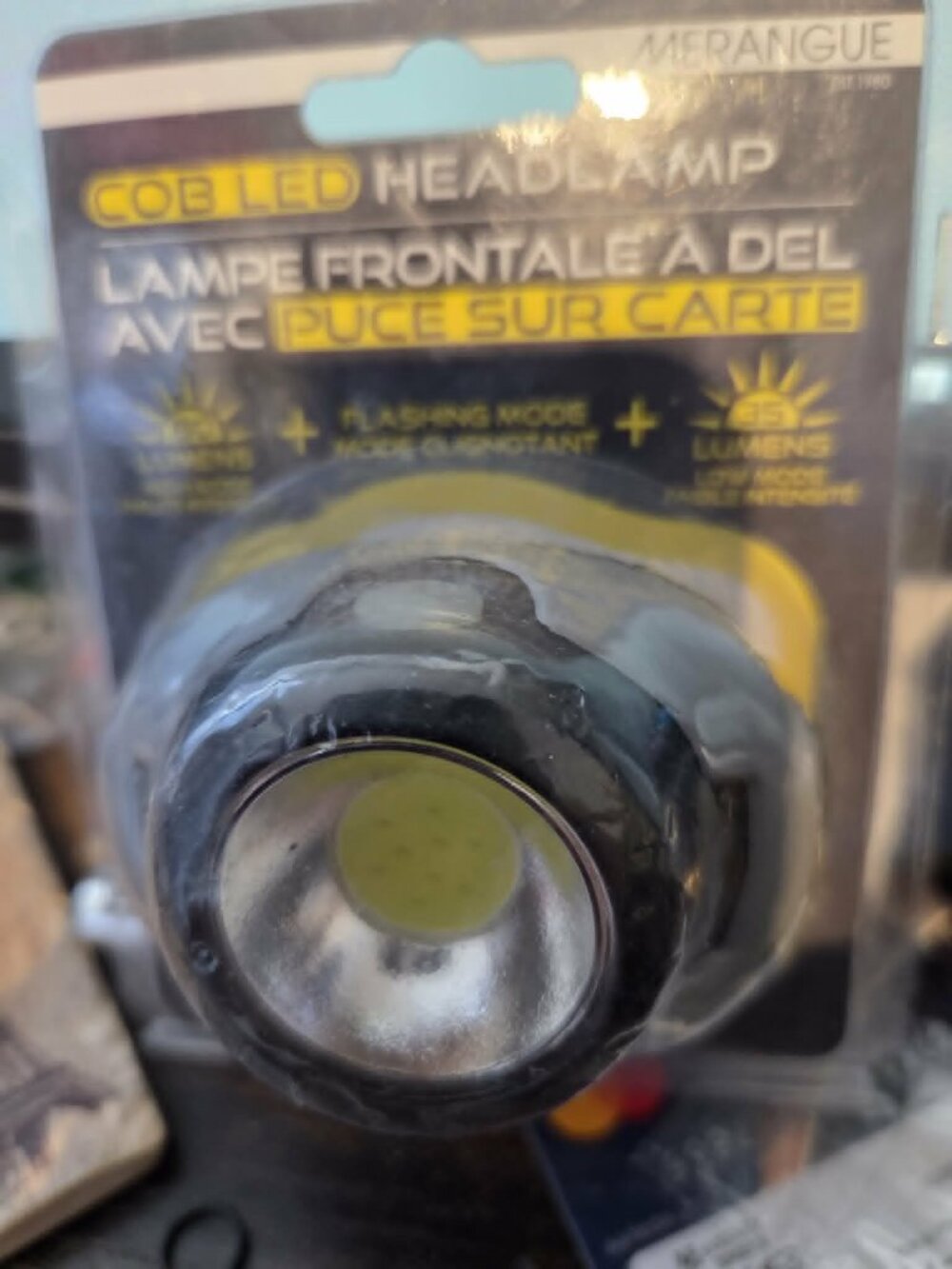 New Merangue brand COB LED Headlamp